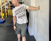 Wall Stretch for rotator cuff injury by Chris Keith Personal Training