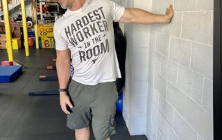 Wall Stretch for rotator cuff injury by Chris Keith Personal Training