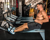 Chris Keith on Concept2 RowErg