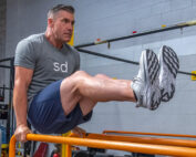 Chris Keith Personal Trainer on the parallel bars