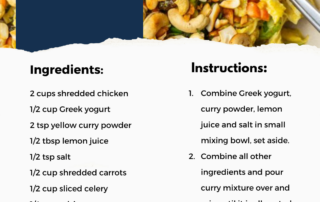 Budget-Friendly Meal Prep: Curry Chicken Salad